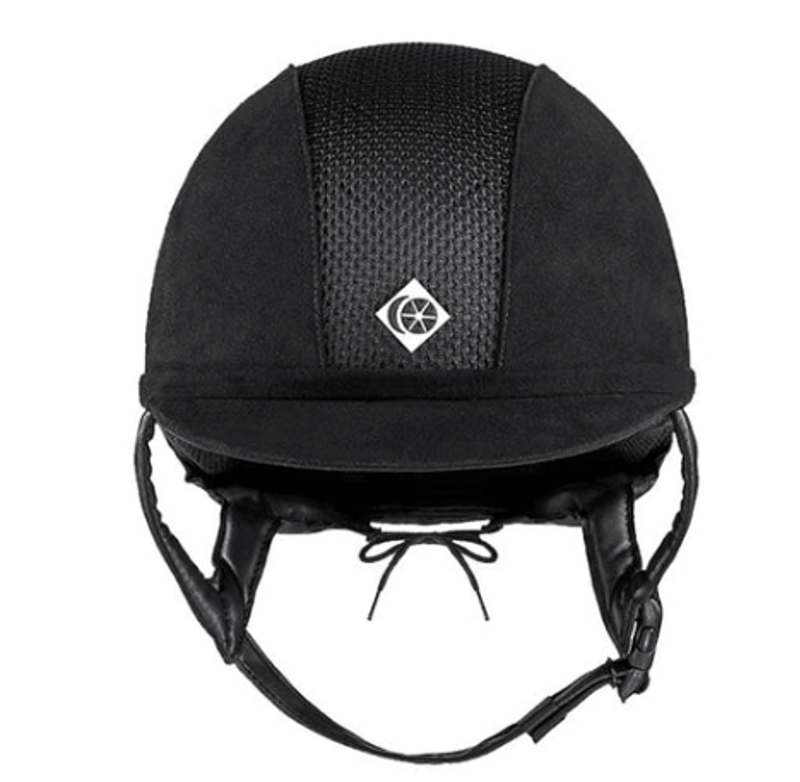 Charles Owen AYR8 Plus Riding Hat in Black-2